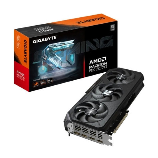 VGA Gigabyte Radeon RX 9070 GAMING OC 16G GDDR6 (R9070GAMING OC-16GD)