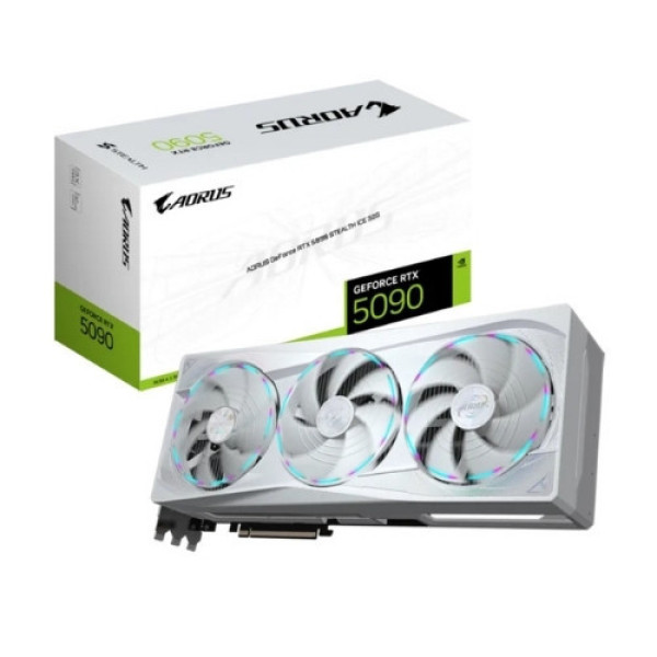 VGA Gigabyte Aorus GeForce RTX 5090 STEALTH ICE 32G (N5090AORUSST ICE-32GD)