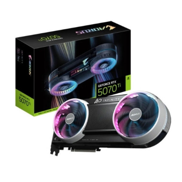 VGA Gigabyte Aorus GeForce RTX 5070 Ti Infinity 16G (N507TAORUS IF-16GD)