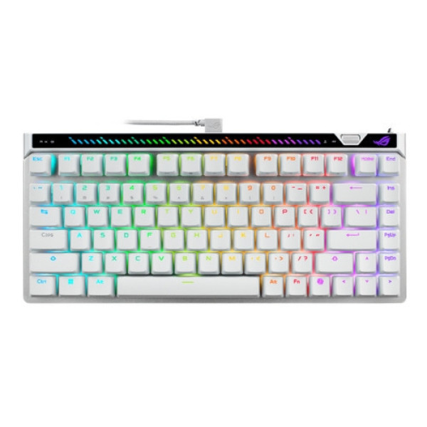 Bàn phím cơ Asus ROG Falchion Ace 75 HE White HFX V2X switch