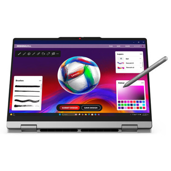 Laptop Lenovo IdeaPad 5 2in1 14IPH11 83UG005SVN (Ultra 5 322 | 16GB | 512GB | Intel® Graphics | 14inch WUXGA | Cảm ứng | Bút cảm ứng | Win 11 | Office | Xám)