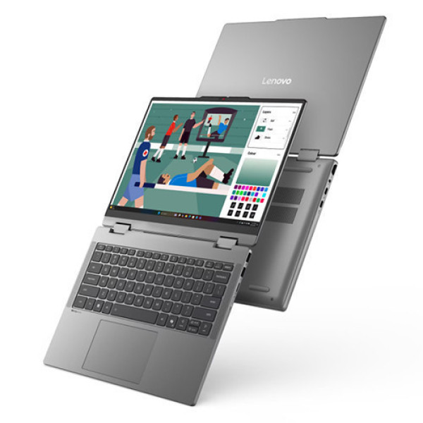 Laptop Lenovo IdeaPad 5 2in1 14IPH11 83UG005RVN (Ultra 7 355 | 16GB | 512GB | Intel® Graphics | 14inch WUXGA | Cảm ứng | Bút cảm ứng | Win 11 | Office | Xám)