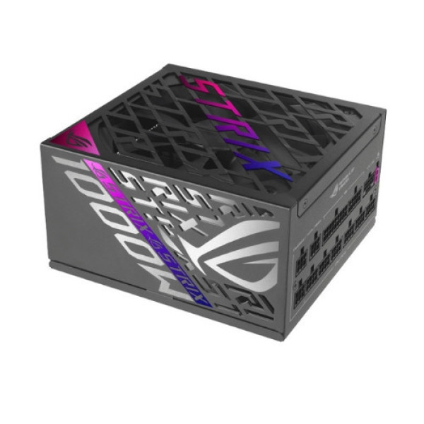 Nguồn máy tính ASUS ROG STRIX GAMING 1000P BLACK (1000W, ATX 3.1, PCIe 5.0, 80 Plus Plantinum, Full Modular, 10 năm bảo hành)