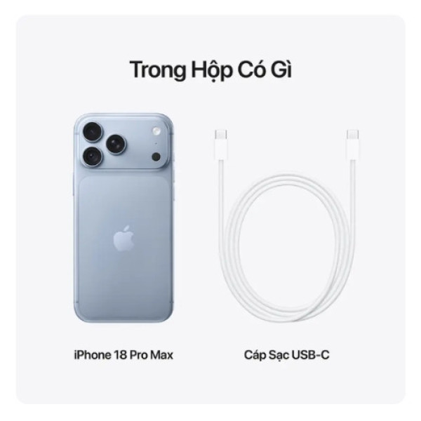 iPhone 18 Pro Max 256GB Băng Thanh