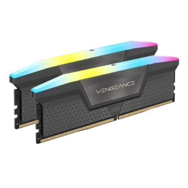 Ram Corsair VENGEANCE RGB 32GB (2x16GB) DDR5 bus 6000MHz Black (AMD EXPO+Intel XMP) (CMH32GX5M2E6000Z36)