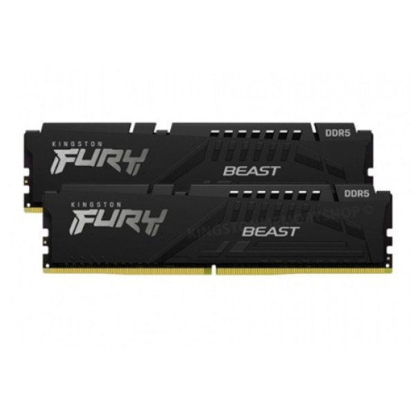 RAM Kingston FURY Beast 32GB (2x16GB) DDR5 6000Mhz (KF560C36BBE2K2-32WP) (AMD EXPO+INTEL XMP)