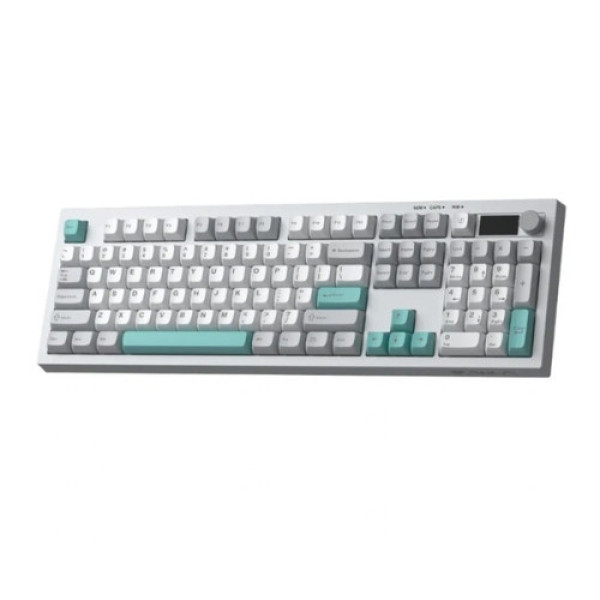 Bàn phím Gaming Aula 3 MODE S102 PRO Xám Be Xanh Ngọc
