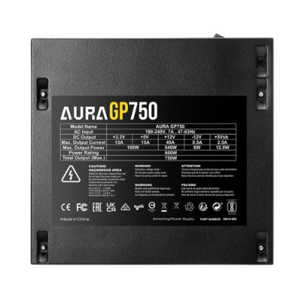Nguồn Máy Tính Gamdias AURA GP750 750W