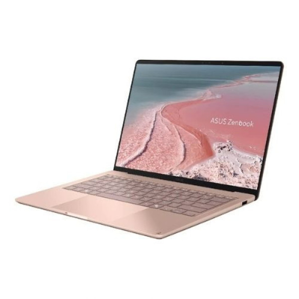 Laptop ASUS Zenbook 14 UX3480QA-U1029W (Snapdragon X X1 26 100 |  16GB | 512GB | Qualcomm Adreno GPU | 14 inch WUXGA OLED | Win11 Pro | Hồng)