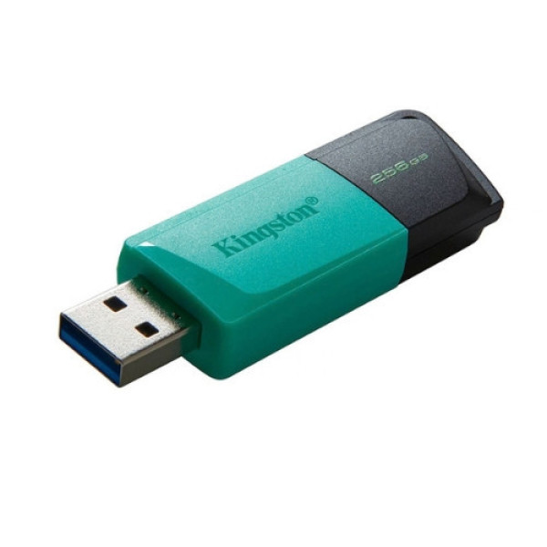USB Kingston 256GB DataTraveler Exodia M DTXM/256GB (USB 3.2 Gen1), màu đen pha xanh ngọc