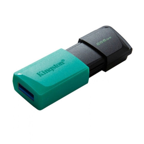 USB Kingston 256GB DataTraveler Exodia M DTXM/256GB (USB 3.2 Gen1), màu đen pha xanh ngọc