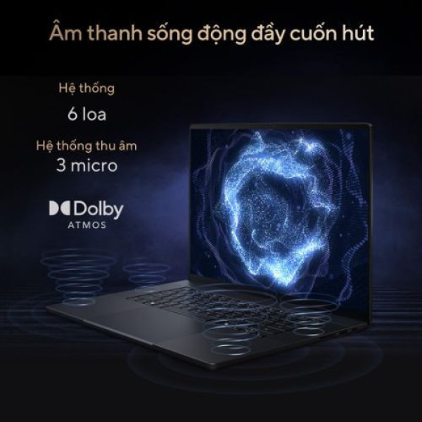 Laptop ASUS ProArt P16 H7607BA-SE298W (NVIDIA RTX Spark N1X | 48GB | 1TB | NVIDIA Blackwell RTX GPU | 16.0 inch 4K OLED | Cảm ứng | Win 11 | Đen)