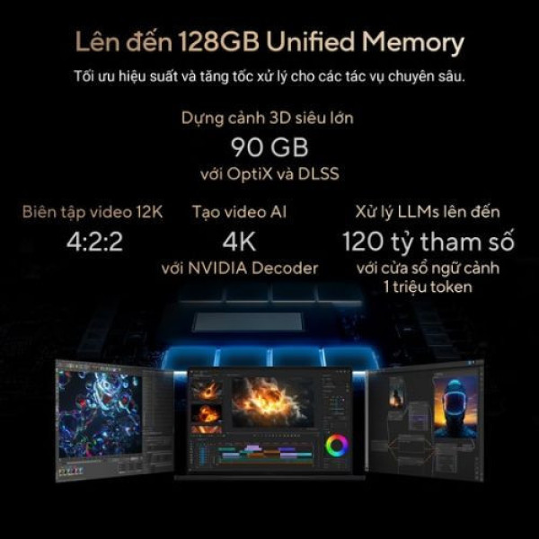 Laptop ASUS ProArt P14 H7407BA-SU304W (NVIDIA RTX Spark N1X | 48GB | 1TB | NVIDIA Blackwell RTX GPU | 14 inch 3K OLED | Cảm ứng | Win 11 | Đen)