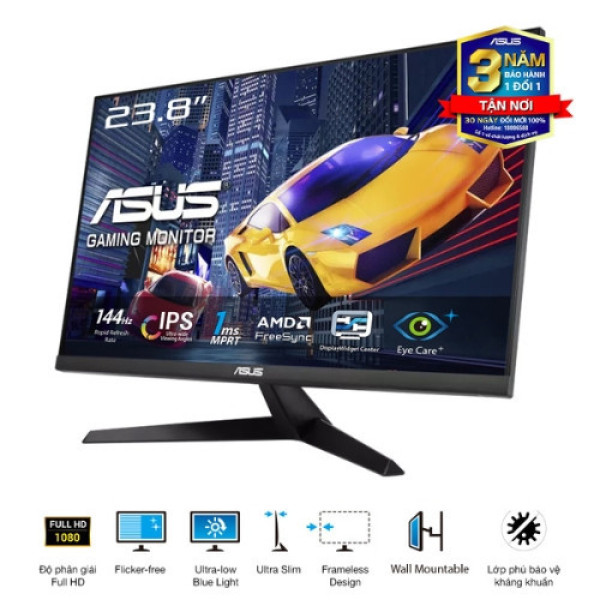 Màn Hình ASUS VY249HG2 (23.8 inch | IPS | FHD | 144Hz | 1ms)