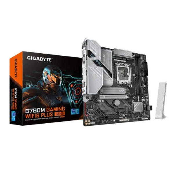 Mainboard Gigabyte B760M GAMING WIFI6 PLUS GEN5 DDR5 (Bluetooth)