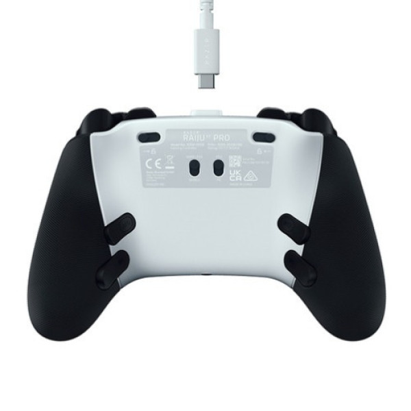 Tay cầm chơi game không dây Razer Raiju V3 Pro - Trắng (RZ06-05580200-R3UA)