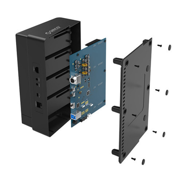Docking Orico 4 khe cắm 6648US3-C USB 3.0 Đen
