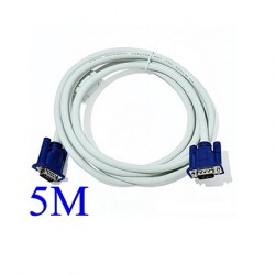 Cáp màn hình Vga 5m màu trắng