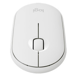 Chuột không dây Logitech Pebble M350 Wireless/ Bluetooth - White