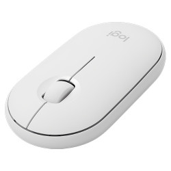 Chuột không dây Logitech Pebble M350 Wireless/ Bluetooth - White