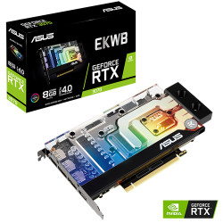 VGA ASUS EKWB GeForce RTX 3070 8GB GDDR6 (RTX3070-8G-EK)