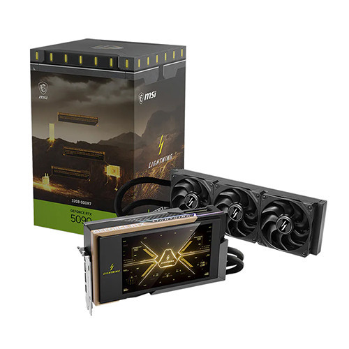 VGA MSI RTX 5090 32GB LIGHTNING Z GDDR7 Limited Edition