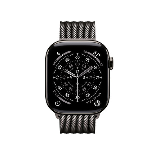 Apple Watch Series 11 Titan 46mm GPS + Cellular Milanese Loop Slate Grey size S/M (Apple VN)