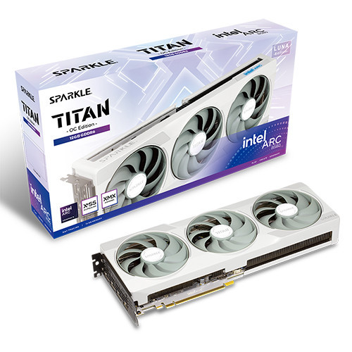 VGA SPARKLE Intel® Arc™ B580 TITAN Luna OC 12GB GDDR6 (SB580TW-12GOC)