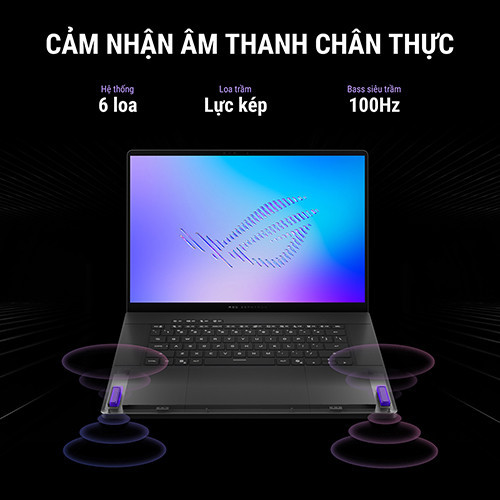 Laptop Asus ROG Zephyrus G16 GU606AM-TB032W (Ultra 9 386H | 32GB | 1TB | RTX 5060 8GB | 16inch WQXGA OLED 240Hz | Win 11 | Xám)