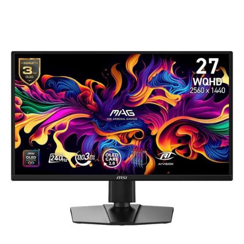 Màn hình Gaming MSI MAG 272QP QD-OLED X24 (26.5 inch | QD-OLED | WQHD | 240Hz | 0.03ms)