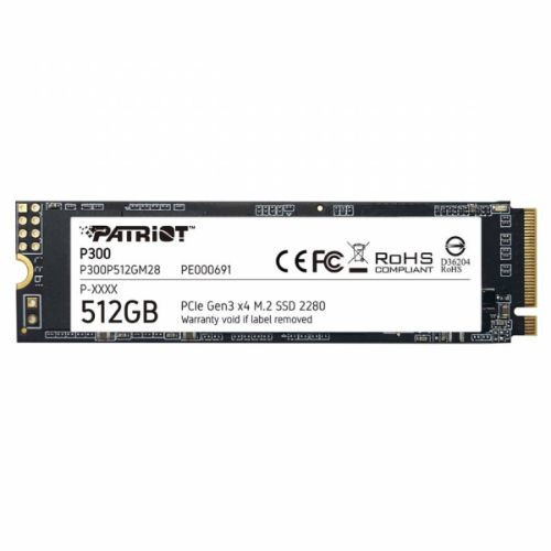 Ổ cứng SSD Patriot P300 512GB M2 2280 NVMe (P300P512GM28)