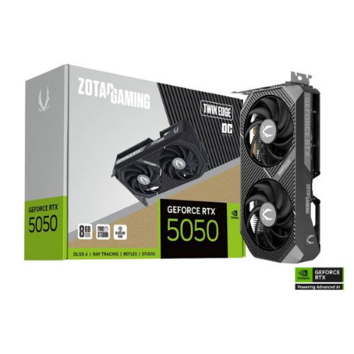 VGA ZOTAC GEFORCE RTX 5050 TWIN EDGE OC 8GB GDDR6