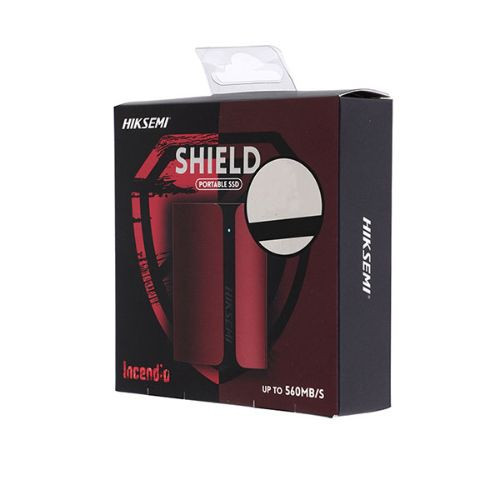 Ổ cứng di động SSD Hiksemi T300S 2Tb USB-A & USB-C Màu đỏ