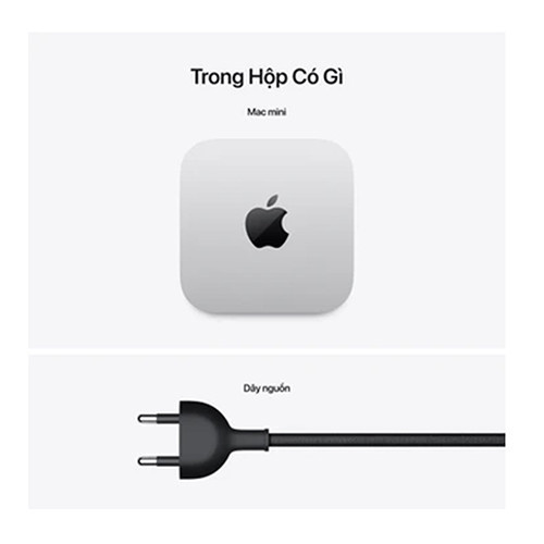 Mac mini M4 2024 10CPU 10GPU 24GB 256GB Z1CF00043 - Chính hãng Apple Việt Nam