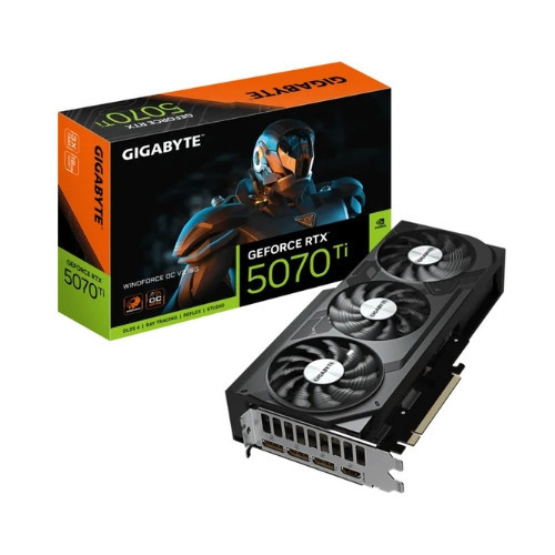 VGA GIGABYTE RTX 5070 Ti 16GB WINDFORCE OC V2 (GAN507TWF3OCV2_16GD)
