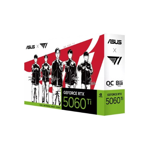 VGA ASUS T1 GeForce RTX 5060Ti 8GB GDDR7 OC Edition (T1-RTX5060TI-O8G-GAMING)
