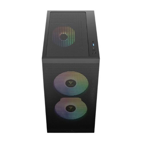 Vỏ Case Gamdias AURA GC15M Black ARGB (CAAURAGC15MBLGA)