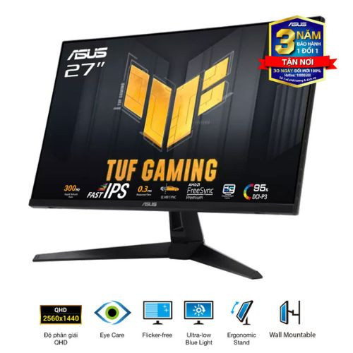 Màn Hình ASUS TUF Gaming VG27AQM5A (27 inch | IPS | 2K | 300Hz | 0.3ms | Speaker)