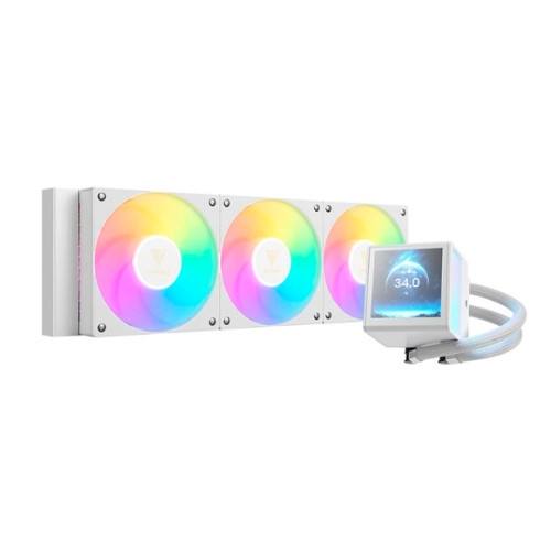 Tản nhiệt nước AIO Gamdias CHIONE P5-360 Trắng (WCCNEP5360WHGA)