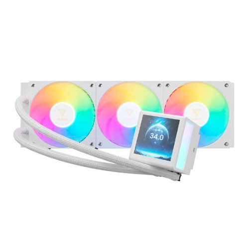 Tản nhiệt nước AIO Gamdias CHIONE P5-360 Trắng (WCCNEP5360WHGA)