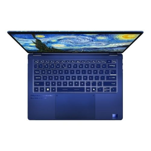 Laptop MSI Prestige 14 Flip AI+ Vincent van Gogh Edition - The Starry Night-259VN (Ultra X9 378H | 32GB | 1TB | Intel® Arc Graphics | 14inch FHD+ OLED | Cảm ứng | Bút cảm ứng | Win 11 | The Starry Night)