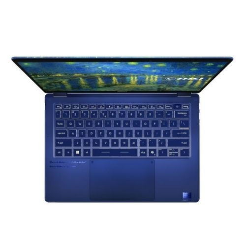 Laptop MSI Prestige 14 Flip AI+ Vincent van Gogh Edition - Starry Night Over the Rhone-260VN (Ultra X9 378H | 32GB | 1TB | Intel® Arc Graphics | 14inch FHD+ OLED | Cảm ứng | Bút cảm ứng | Win 11 | The Starry Night)