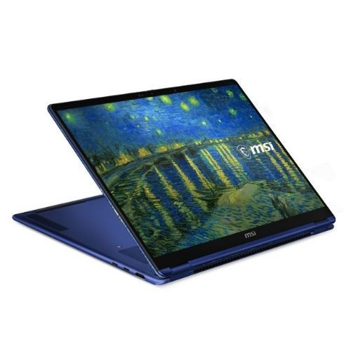 Laptop MSI Prestige 14 Flip AI+ Vincent van Gogh Edition - Starry Night Over the Rhone-260VN (Ultra X9 378H | 32GB | 1TB | Intel® Arc Graphics | 14inch FHD+ OLED | Cảm ứng | Bút cảm ứng | Win 11 | The Starry Night)