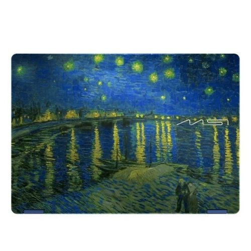 Laptop MSI Prestige 14 Flip AI+ Vincent van Gogh Edition - Starry Night Over the Rhone-260VN (Ultra X9 378H | 32GB | 1TB | Intel® Arc Graphics | 14inch FHD+ OLED | Cảm ứng | Bút cảm ứng | Win 11 | The Starry Night)