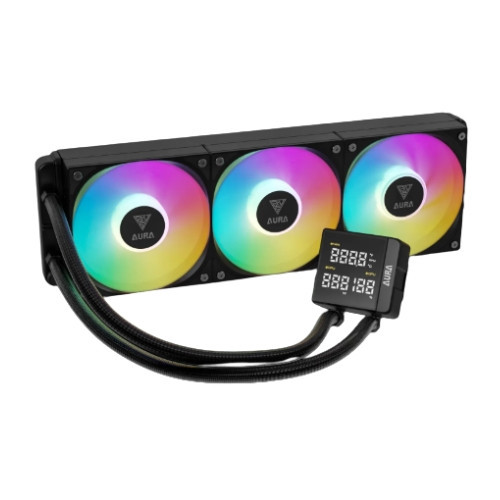 Tản nhiệt nước AIO Gamdias AURA GL360 LITE II DIGITAL Đen