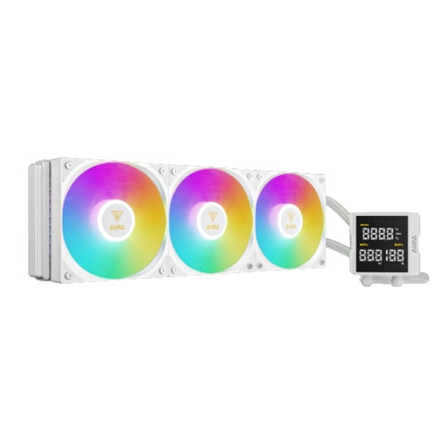 Tản nhiệt nước AIO Gamdias AURA GL360 LITE II DIGITAL Trắng