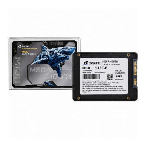 Ổ Cứng SSD SSTC M100 512GB SATA III (2.5 inch)