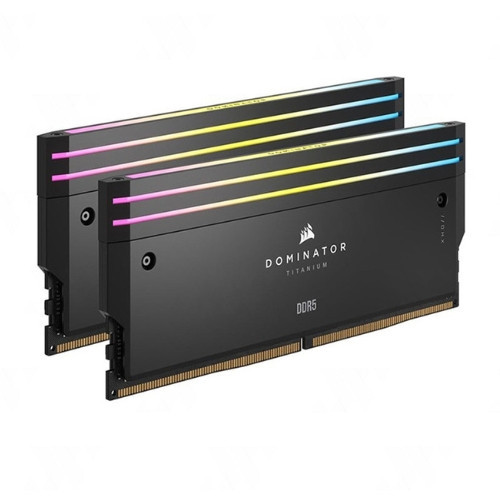 RAM Corsair DOMINATOR TITANIUM RGB 96GB (2x48GB) DDR5 6400MHz Black (CMP96GX5M2B6400C32)