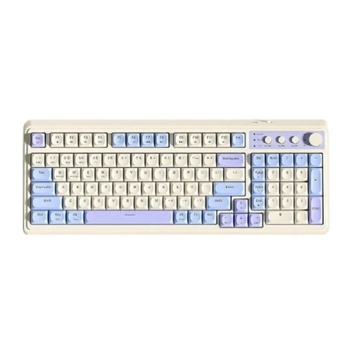 Bàn phím Gaming Aula S99 xanh dương be tím
