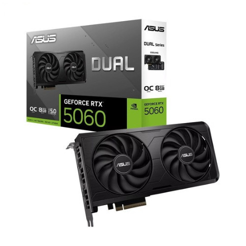 VGA ASUS DUAL RTX 5060 O8G EVO (DUAL-RTX5060-O8G-EVO)